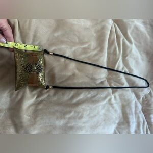 Elegant Vintage  Gold and Brown Women's  Mini Bag